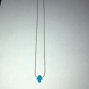 Beautiful lucky hand necklace  (goldfield)
